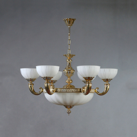 Люстры подвесные — Подвесная люстра AMBIENTE by BRIZZI 8539/6 WP купить в 