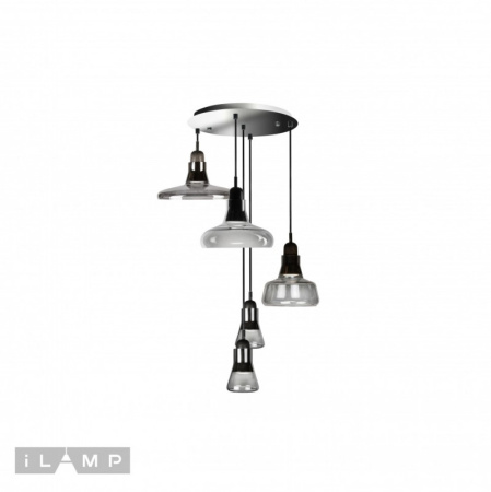 Подвесные светильники — Подвесной светильник iLamp AP9006-5 GR купить в  Подвесные светильники — Подвесной светильник iLamp AP9006-5 GR купить в