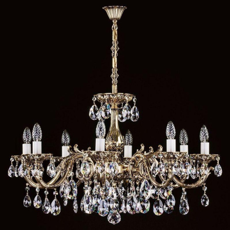 Люстры подвесные — Подвесная люстра Artglass CR 0011-08-20 Brass Antique CE купить в 