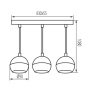 Подвесные светильники — Подвесной светильник Kanlux Galoba 33684 купить в 