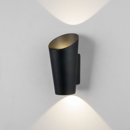 Уличные настенные светильники — Светильник настенный Elektrostandard 1539 TECHNO LED Tronc Чёрный купить в 