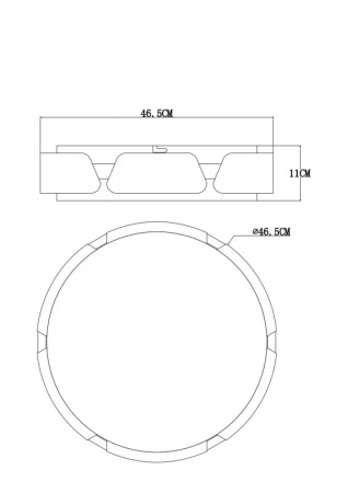 Накладные светильники — Накладной светильник Freya FR6040CL-L92W купить в 