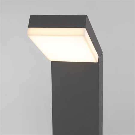 Средние уличные фонари — Садово-парковый светильник Elektrostandard 1542 TECHNO LED Серый купить в 