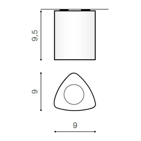 Накладные светильники — Накладной светильник Azzardo Dario AZ1056 купить в 