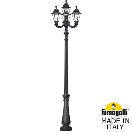 Высокие уличные фонари — Садово-парковый светильник Fumagalli E26.202.R31.AXF1R купить в 