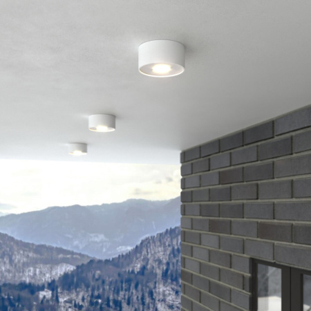 Накладные уличные светильники — Накладной уличный светильник Elektrostandard Light LED 2135 (35141/H) белый купить в  Накладные уличные светильники — Накладной уличный светильник Elektrostandard Light LED 2135 (35141/H) белый купить в