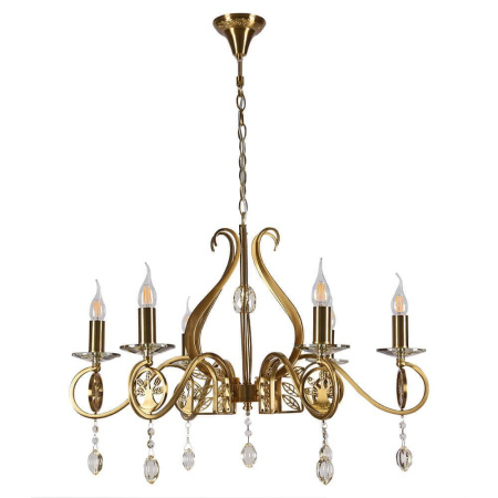 Люстры подвесные — Подвесная люстра Lumien Hall Ауэрель 2031/6H-BRGD-CGN купить в 