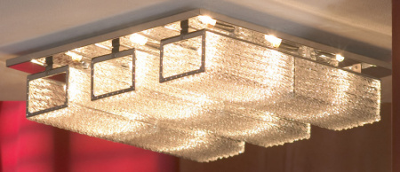 Люстры накладные — Накладная люстра Lussole LSA-5407-09 купить в 