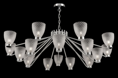 Люстры подвесные — Подвесная люстра Maytoni MOD068PL-18CH купить в 