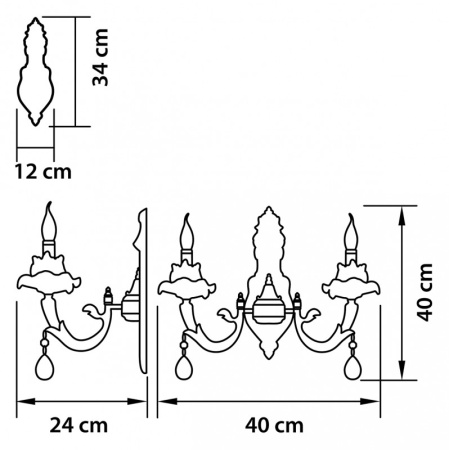 Настенные бра — Бра Lightstar 714624 купить в 