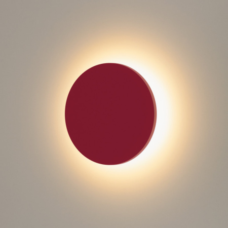 Уличные настенные светильники — Светильник настенный Elektrostandard 1660 TECHNO LED CONCEPT S красный купить в 