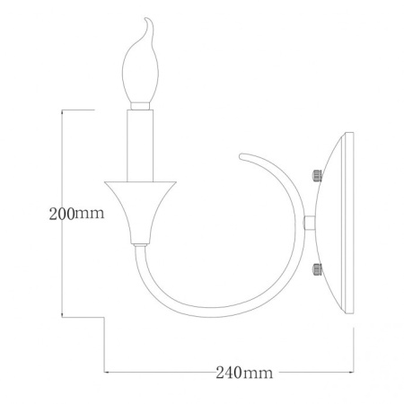 Настенные бра — Бра MW-Light 614023301 купить в 
