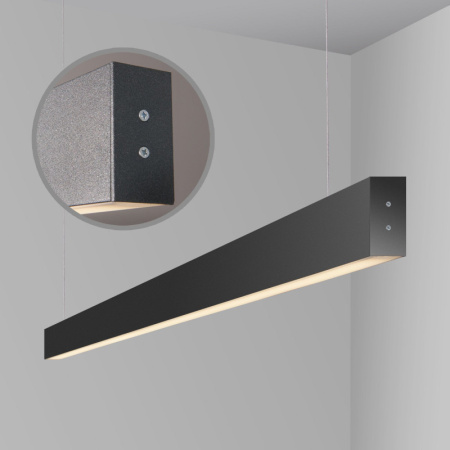 Линейные светильники — Линейный светильник Elektrostandard 103см 40W 6500K черная шагрень (101-200-40-103) купить в 