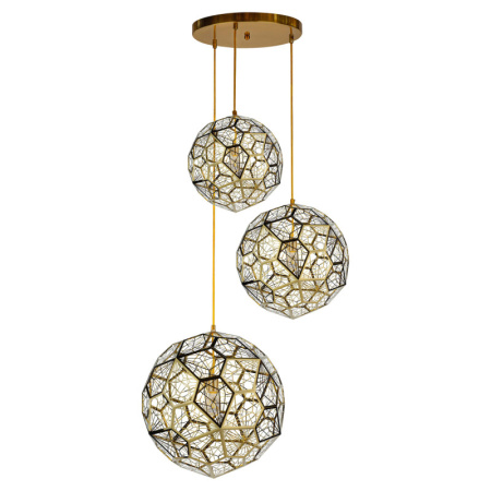 Люстры каскадные — Каскадная люстра AM Group AM8210-3P GAB купить в 