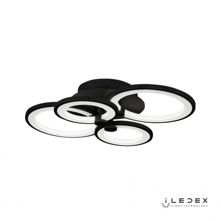 Свет для дома — Потолочная люстра iLedex Ring A001/4 MBK купить в  Свет для дома — Потолочная люстра iLedex Ring A001/4 MBK купить в