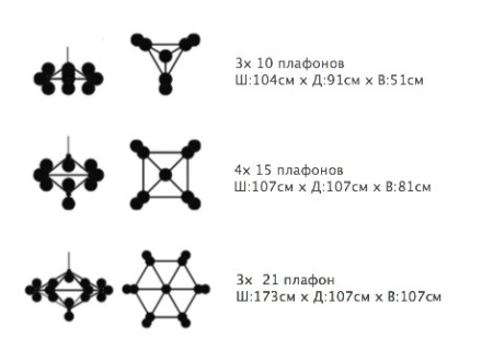 Люстры подвесные — Подвесная люстра ImperiumLoft 74962-22 купить в 