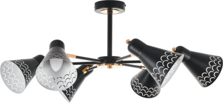 Люстры на штанге — Люстра на штанге MyFar MR1531-6C купить в 