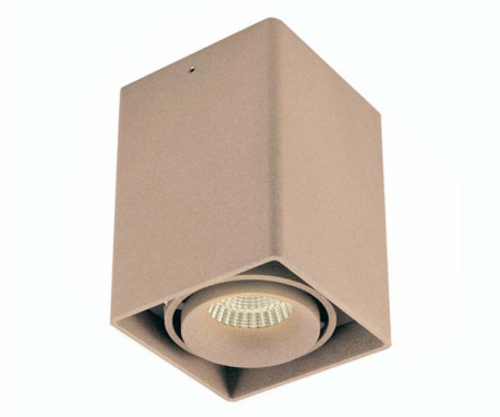 Накладные точечные светильники — Накладной светильник Donolux DL18611/01WW-SQ Champagne купить в 