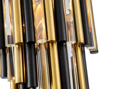 Настенные бра — Настенный светильник iLamp Tribeca 097B-3 Matt BronzeBlack купить в 