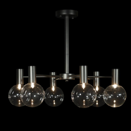 Люстры на штанге — Люстра на штанге LOFT IT 10045/6 Black купить в  Люстры на штанге — Люстра на штанге LOFT IT 10045/6 Black купить в
