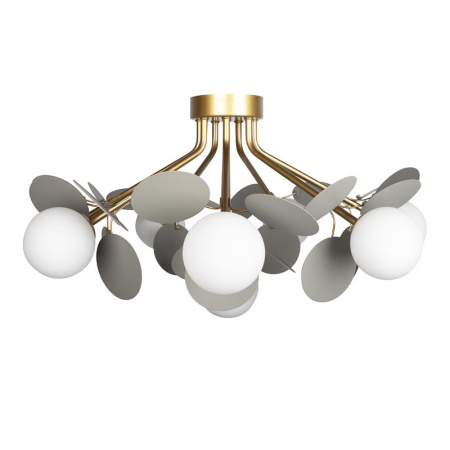 Люстры накладные — Накладная люстра LOFT IT 10008/8C Grey купить в 