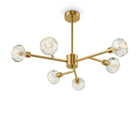 Люстры на штанге — Люстра на штанге Freya FR5114PL-06BZ купить в 