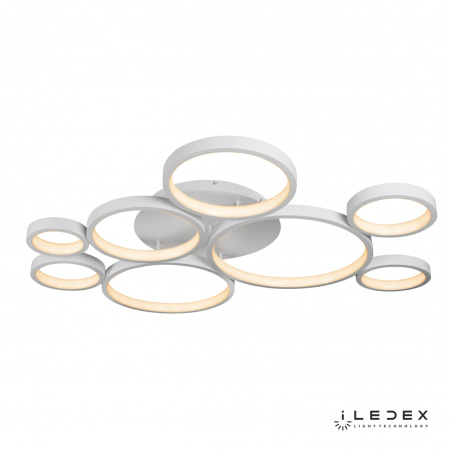 Свет для дома — Потолочная люстра iLedex Ring Star 9004-8L-X WH купить в  Свет для дома — Потолочная люстра iLedex Ring Star 9004-8L-X WH купить в