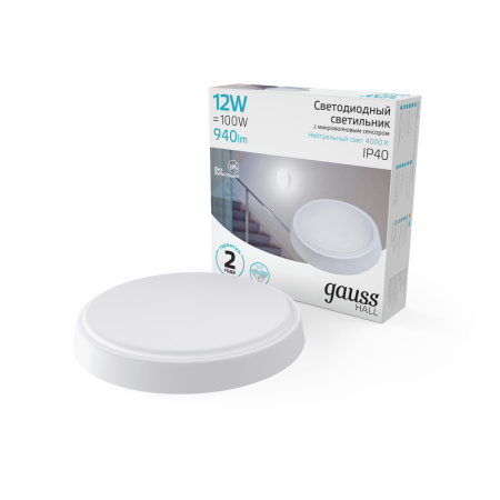 Офисные светильники — Офисный светильник Gauss 193411212-S купить в  Офисные светильники — Офисный светильник Gauss 193411212-S купить в