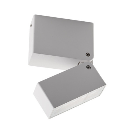 Накладные уличные светильники — Накладной уличный светильник ITALLINE GEMINI white/black купить в 