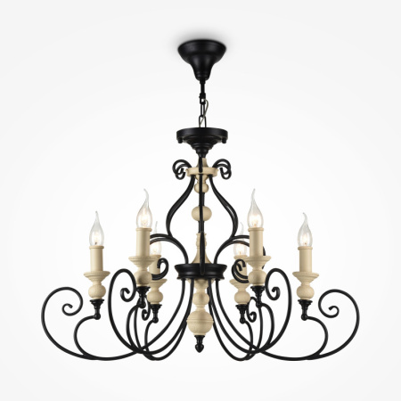 Люстры подвесные — Подвесная люстра Maytoni H631-PL-06-B купить в 