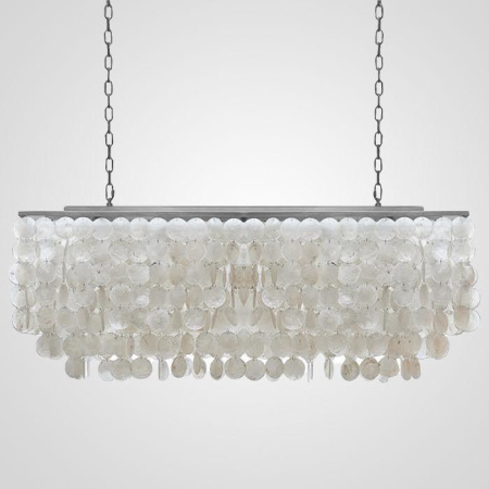 Люстры подвесные — Подвесная люстра Imperium Loft Rectangle Shell Chandelier 2 Cascades 75535-22 купить в 