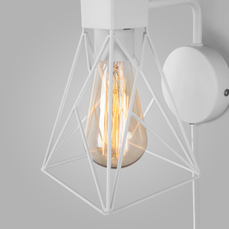 Настенные бра — Бра Eurosvet 70107/1 белый купить в 