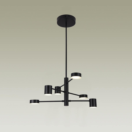 Люстры на штанге — Подвесная светодиодная люстра Moderli Lewes V2740-6CL купить в 