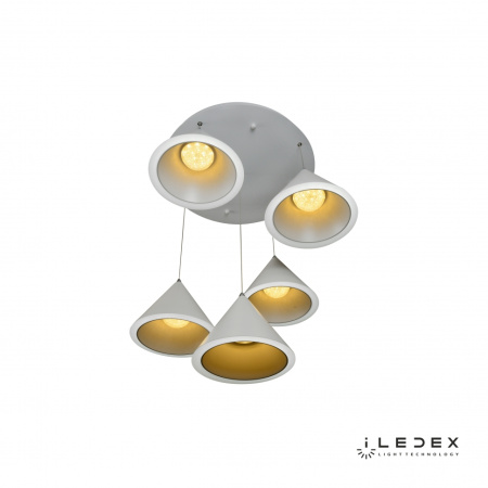 Свет для дома — Подвесной светильник iLedex Moon WL8858-5 WH купить в  Свет для дома — Подвесной светильник iLedex Moon WL8858-5 WH купить в
