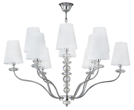 Люстры подвесные — Подвесная люстра Crystal Lux ARMANDO SP6+6 CHROME купить в 