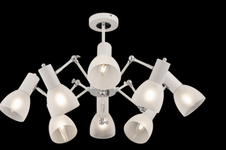 Люстры на штанге — Люстра на штанге Freya FR5080PL-08W купить в 