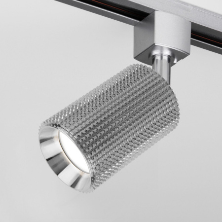 Трековые светильники — Светильник на шине Elektrostandard Spike GU10 Хром (MRL 1011) однофазный купить в 