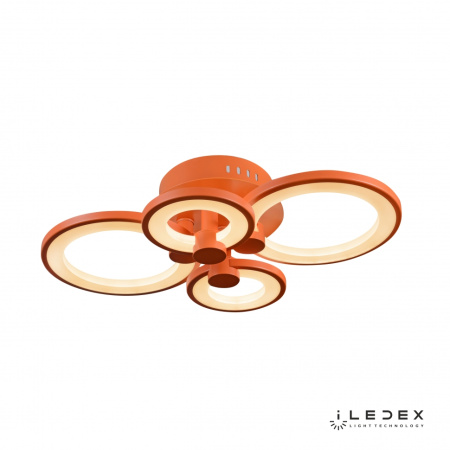 Свет для дома — Потолочная люстра iLedex Ring A001/4 ORANGE купить в  Свет для дома — Потолочная люстра iLedex Ring A001/4 ORANGE купить в
