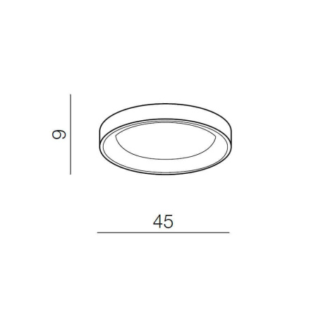 Потолочные светильники — Потолочный светильник Azzardo Silvam 45 AZ2697 купить в 
