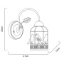 Настенные бра — Бра ARTE Lamp A5090AP-1WG купить в  Настенные бра — Бра ARTE Lamp A5090AP-1WG купить в