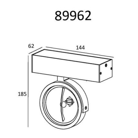 Споты — Спот Zumaline Go sl 1 89962-G9 купить в 