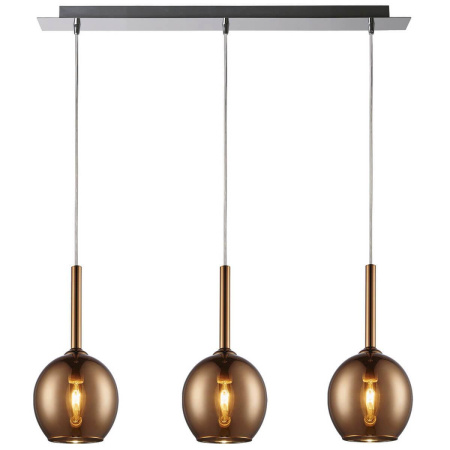 Подвесные светильники — Подвесной светильник Zumaline Monic MD1629-3A(copper) купить в 