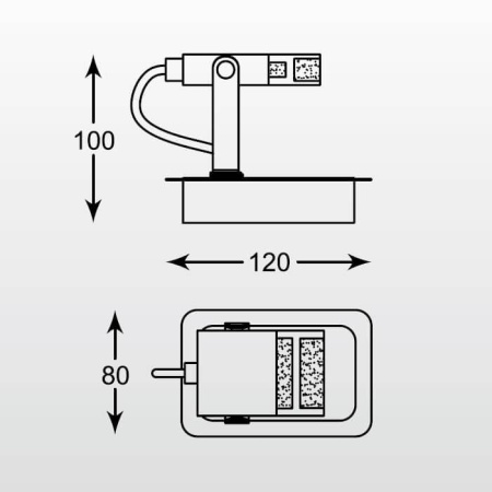 Споты — Светодиодный спот Zumaline Tolo CK161213-1 купить в 