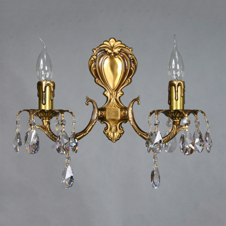 Настенные бра — Бра AMBIENTE by BRIZZI 2226/2 AB Tear Drop купить в 