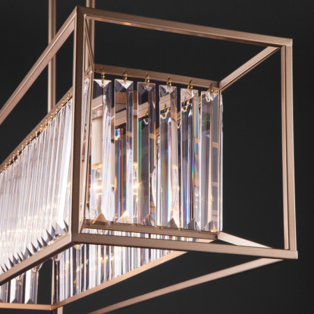 Люстры на штанге — Люстра на штанге Bogate's 299/6 шампань Strotkis купить в 