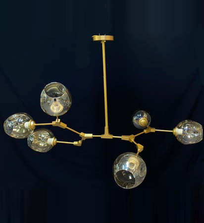 Потолочные люстры — 909/6 золото купить в 