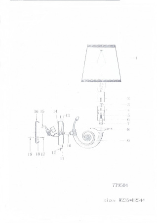 Настенные бра — Бра Lightstar 779504 купить в  Настенные бра — Бра Lightstar 779504 купить в
