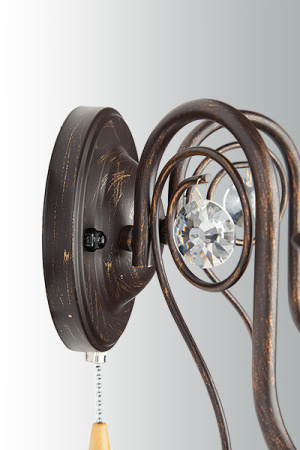 Настенные бра — Бра Eurosvet 60018/2 черный с золотом купить в  Настенные бра — Бра Eurosvet 60018/2 черный с золотом купить в