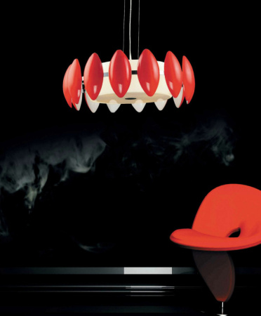 Люстры подвесные — Подвесная люстра Lumina Deco LDP 9016-350 RD купить в 