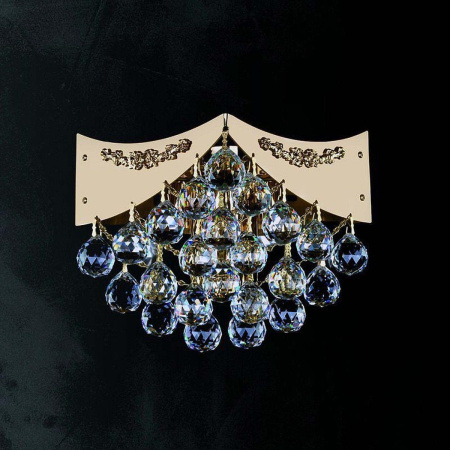 Настенные бра — Настенный светильник Artglass Dahlia Polished CE купить в 